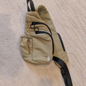 FP Movement Olive Green Sling Bag